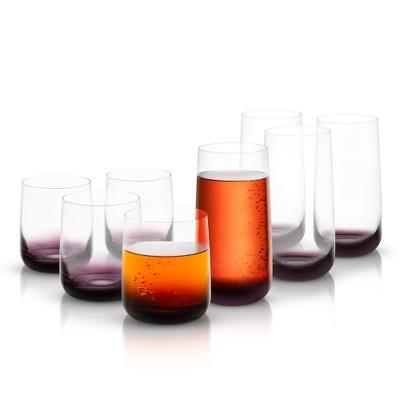 Set of 8 Crystal Glassware