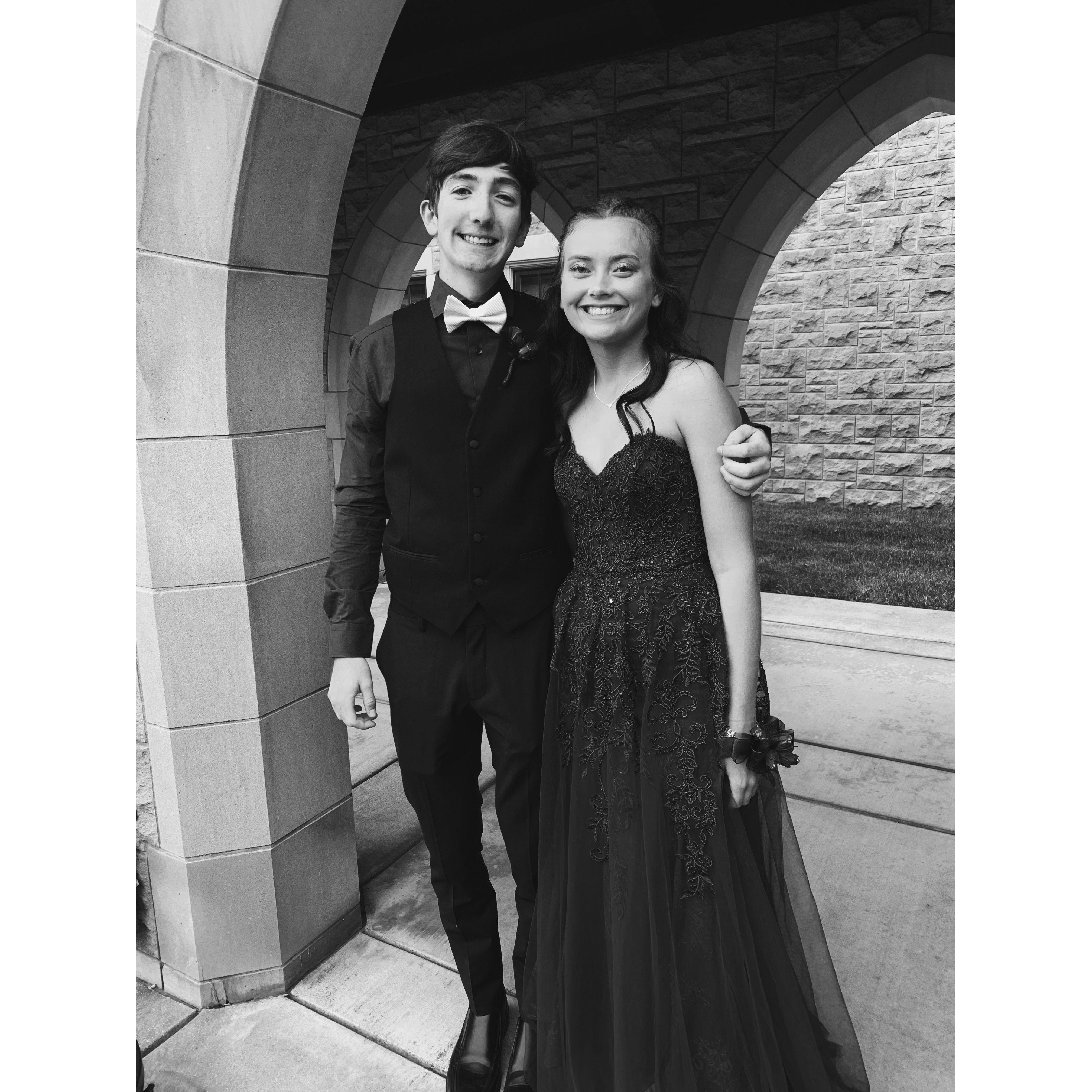 Our senior prom.