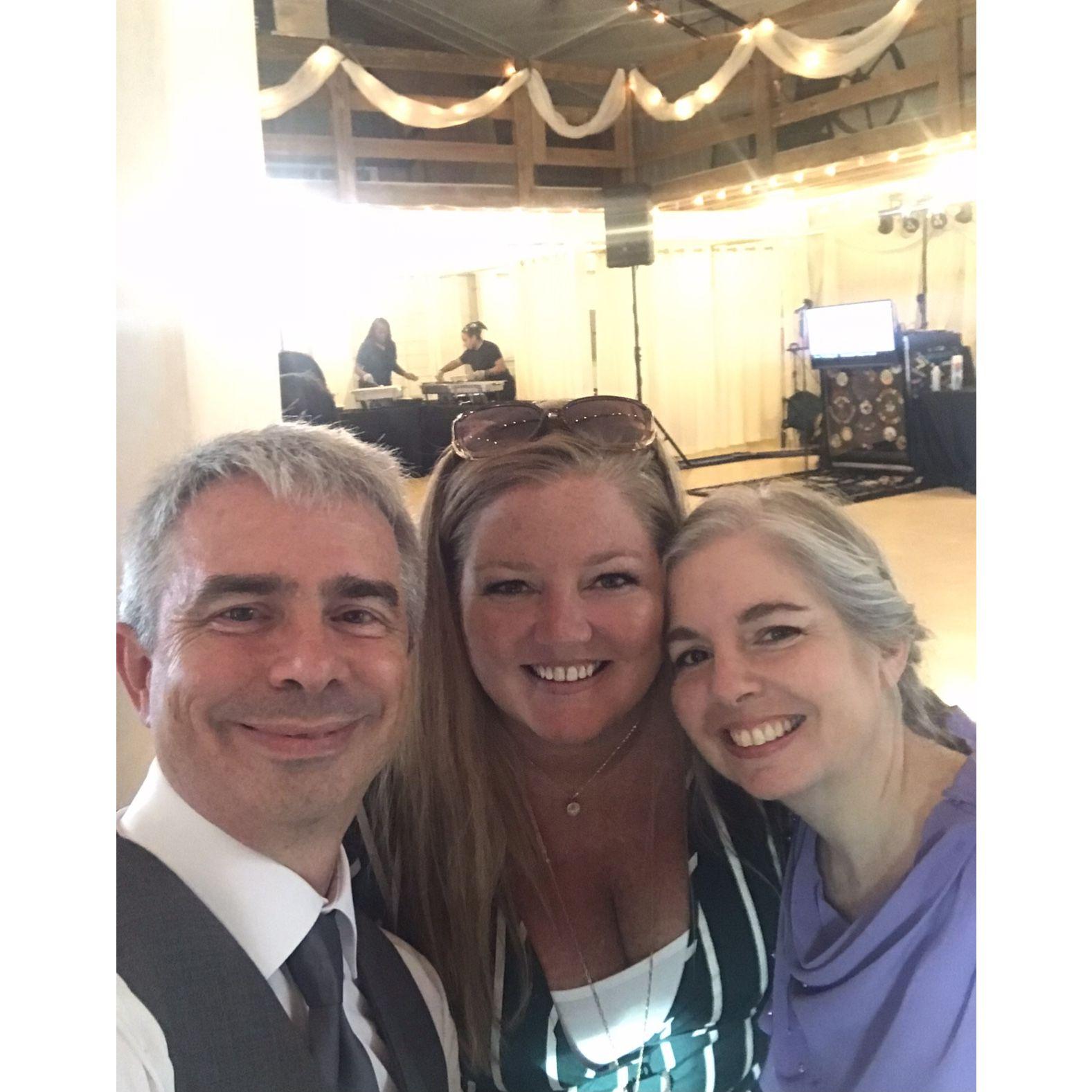 Brenda, her sister Jenna, & Brother-In-Law David