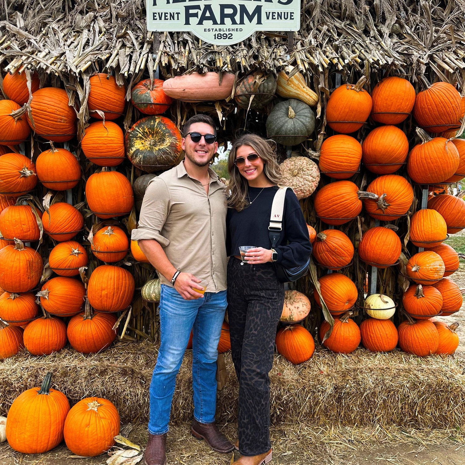 Fall time pumpkin patches and wineries is our favorite season!