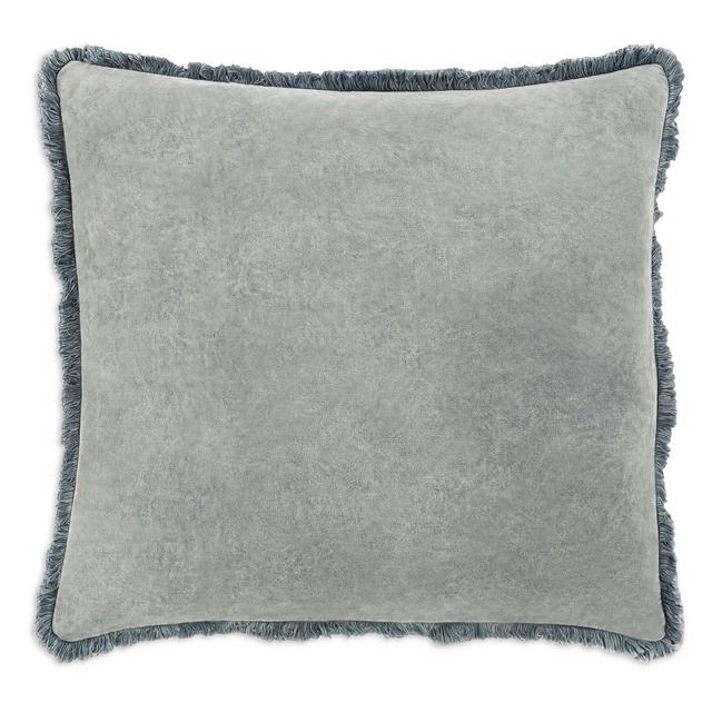 Surya Washed Cotton Velvet Decorative Pillow, 20" x 20"
