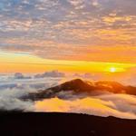 Sunrise over Mount Haleakalā