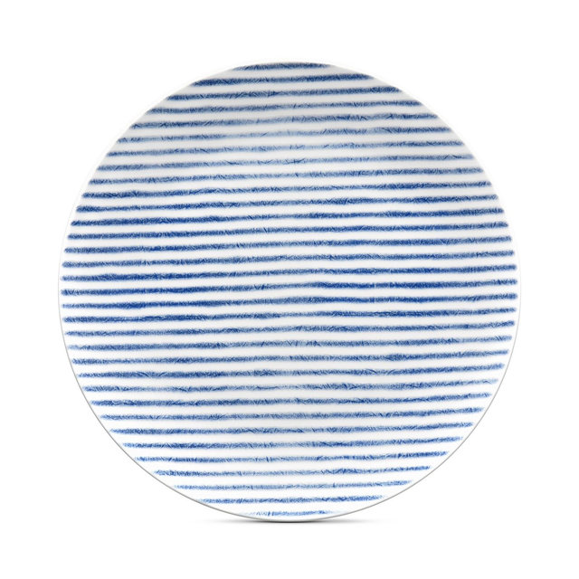 Noritake Hammock Coupe Stripe Salad Plate, Created for Macy's