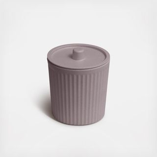 Brush Cup with Lid