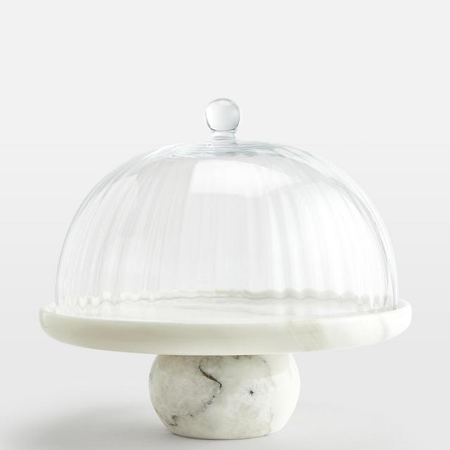 Hermine Marble Cake Stand