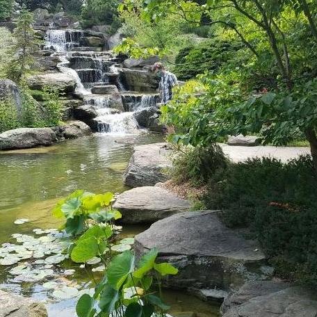 I thought Ben looked really deep in this shot from the Frederick Meijer Gardens.