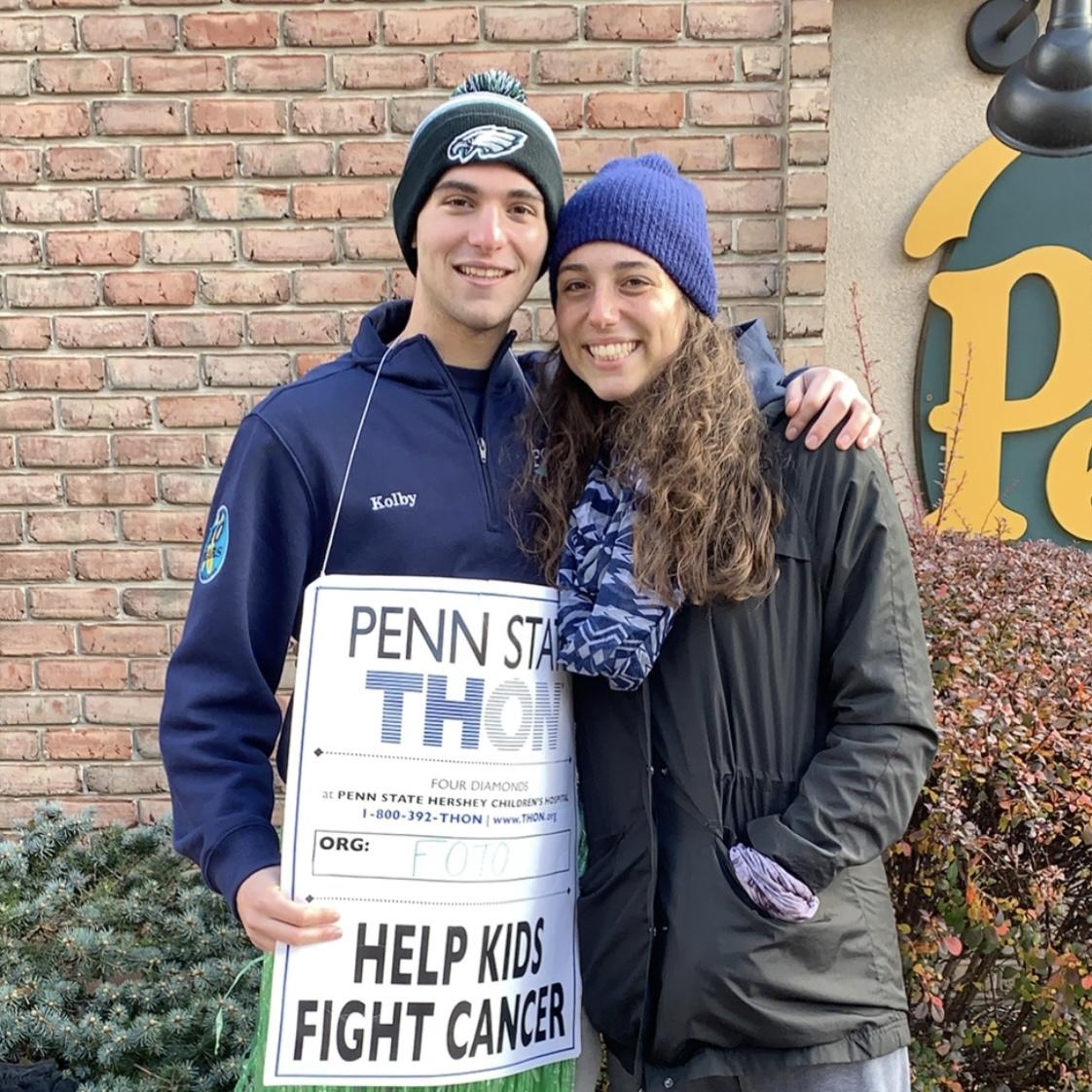 Canvasing for THON!