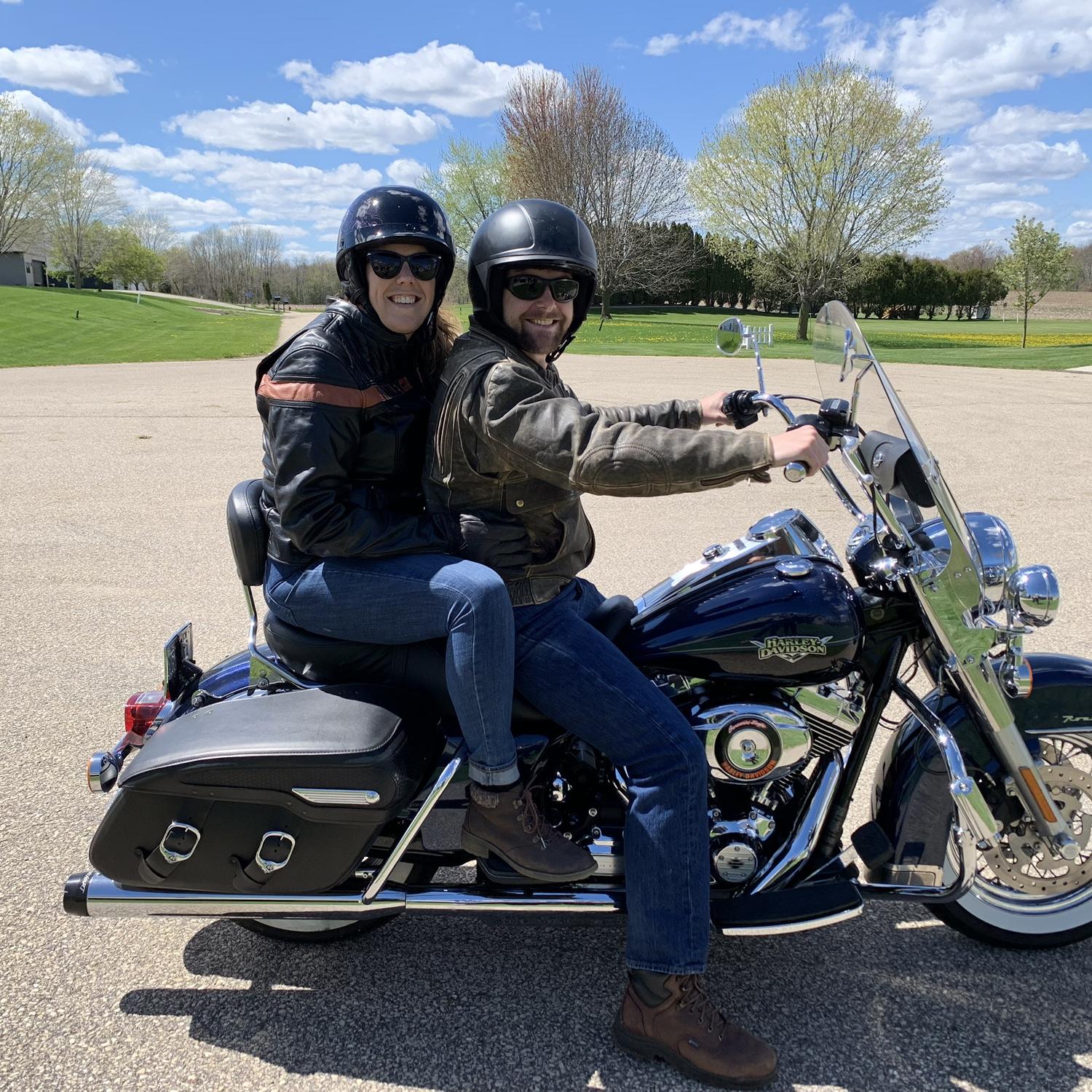 A summer day out on the bike.