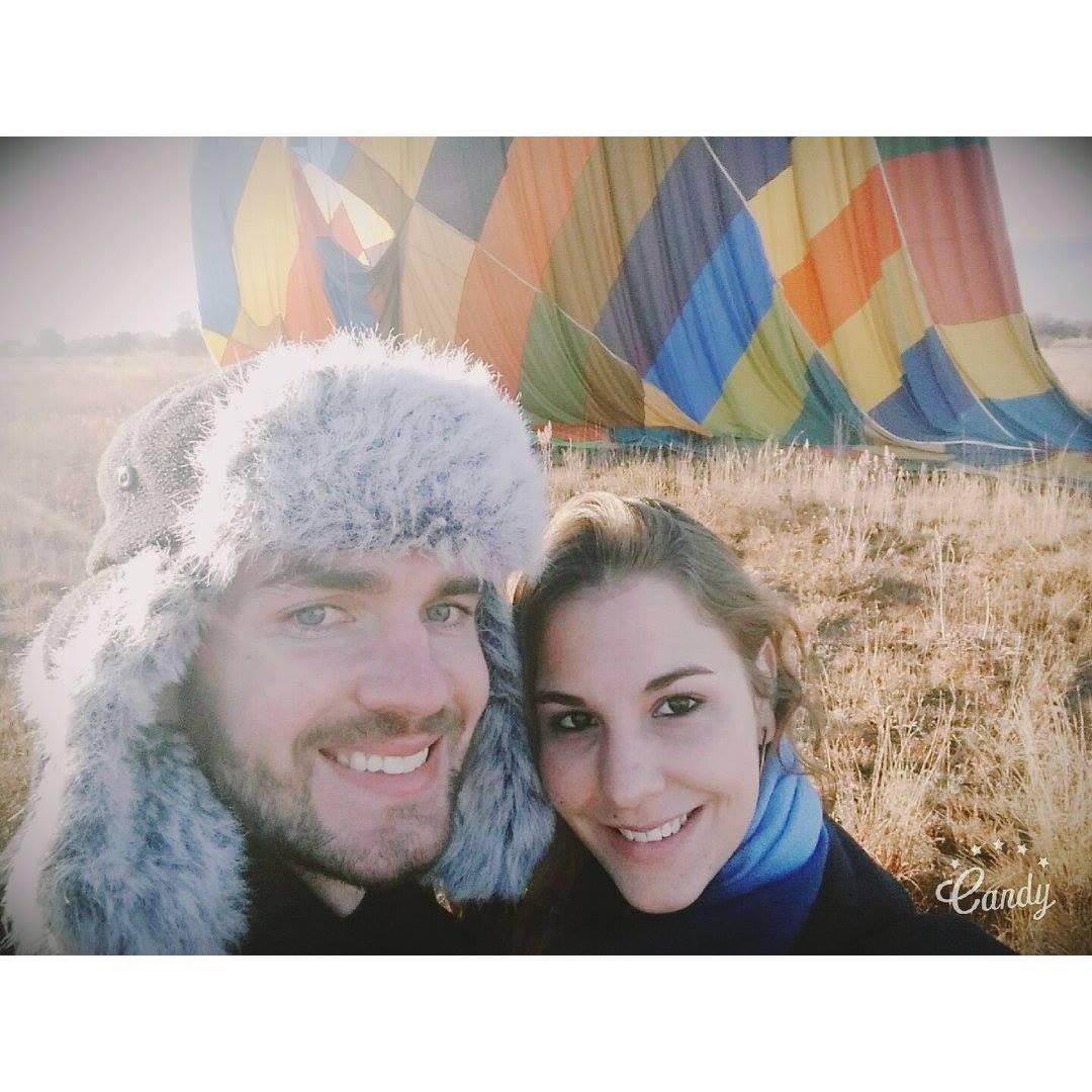 Surprise hot air balloon ride - 2016