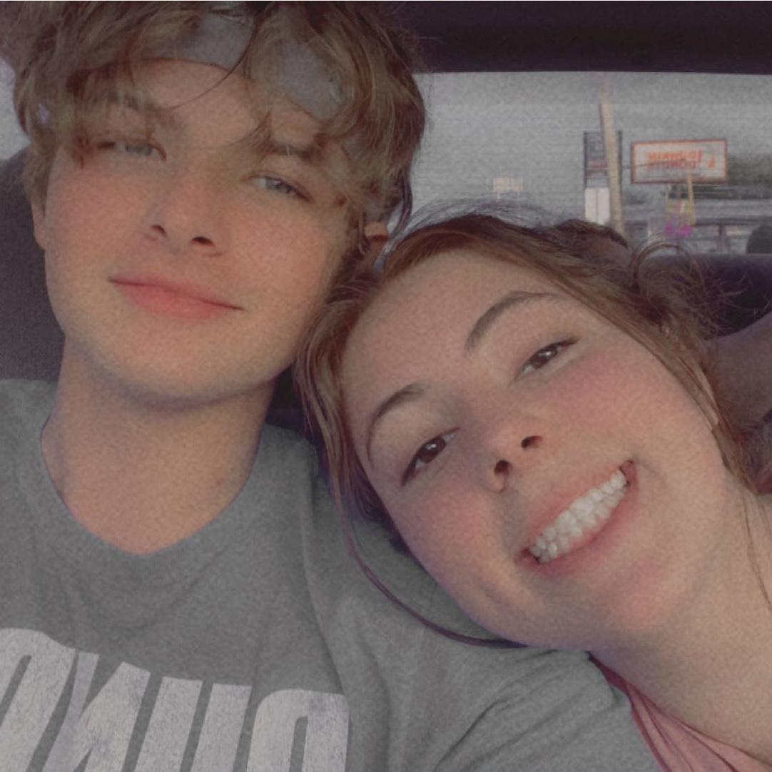 Squiggly Wiggly- aka the first photo of us when we started dating