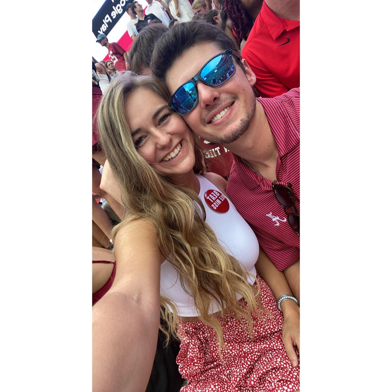 Our first Alabama game together!