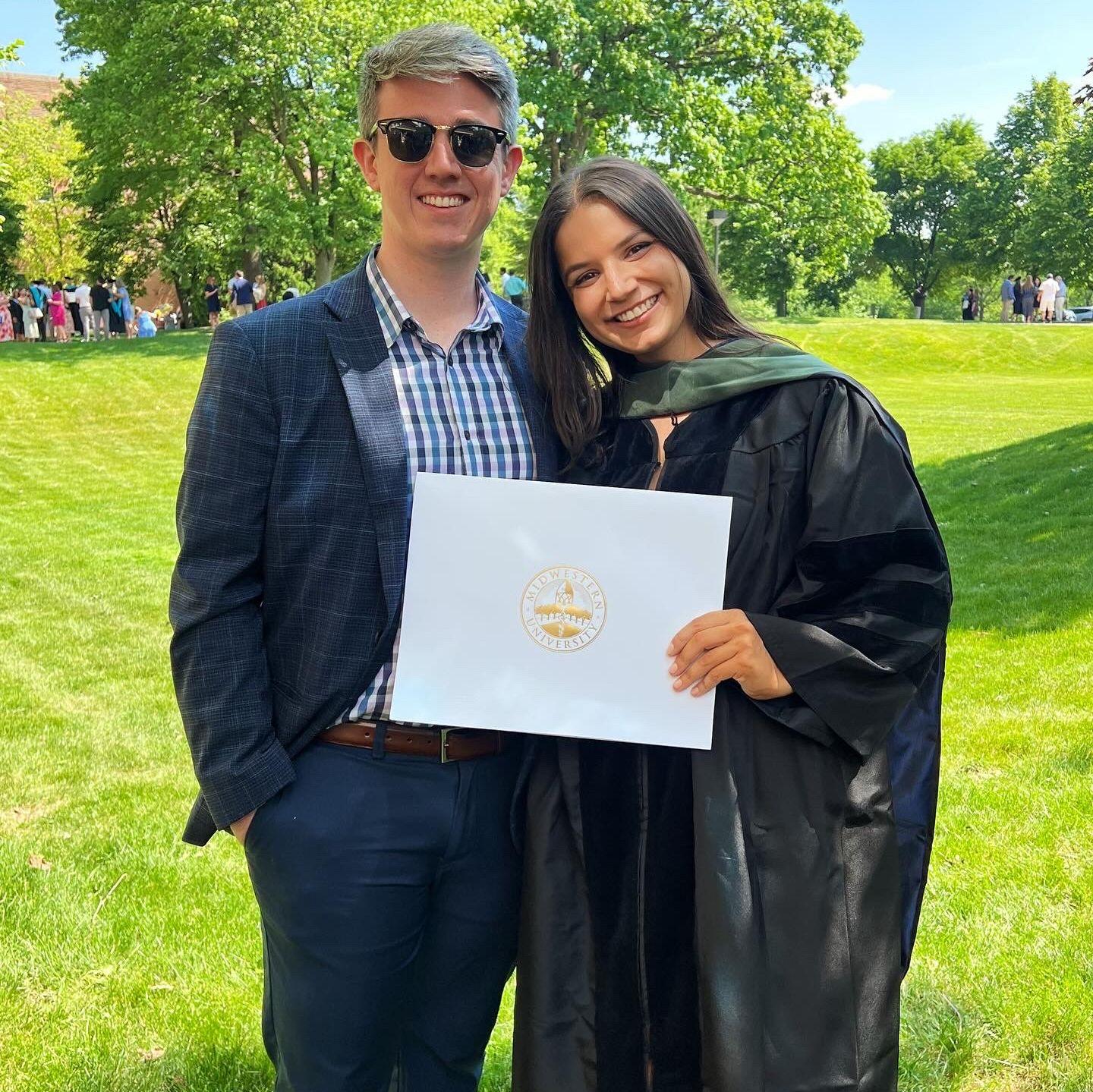 Kat graduates from OT school!