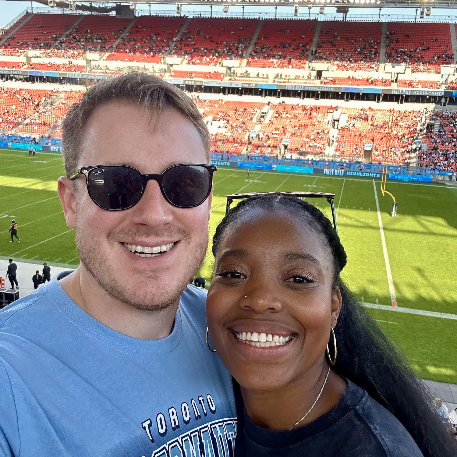 Watching the Toronto Argonauts