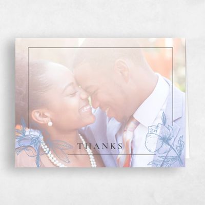 Sky, Blue Wedding Thank You - Kianna Portrait