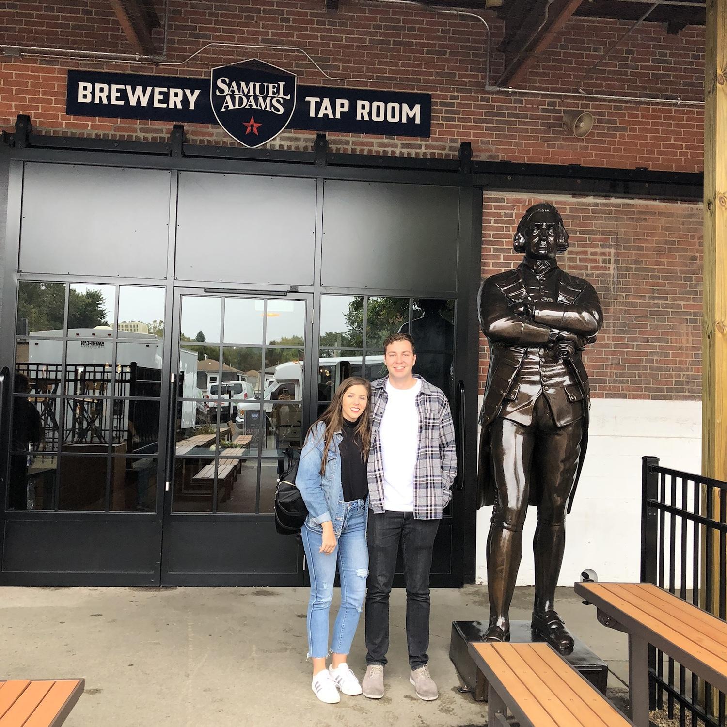 First sibling vacation - Boston 2018 with Amy's sister Jenny and her now husband, Eric.
