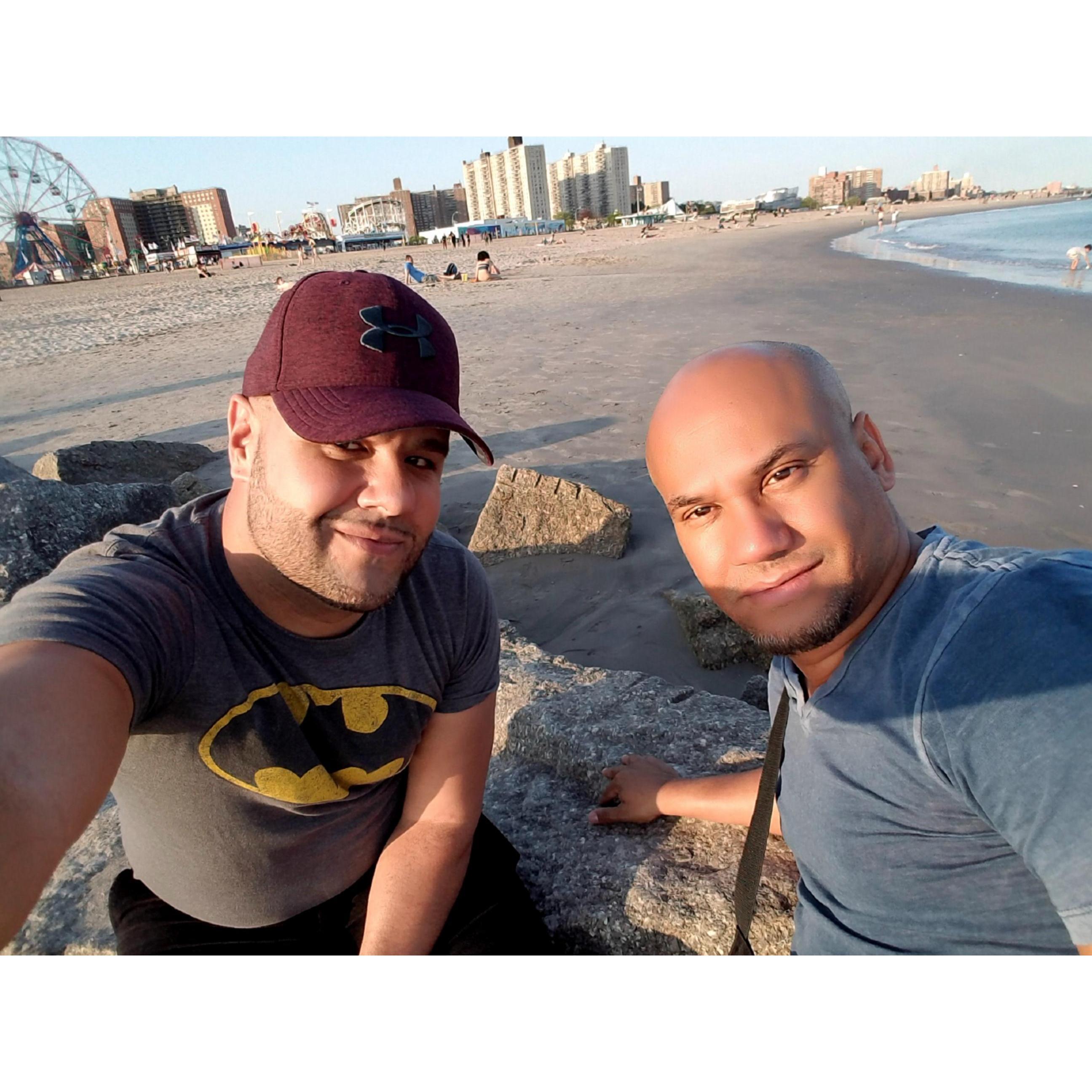 Scallywagging where the beach meets the city