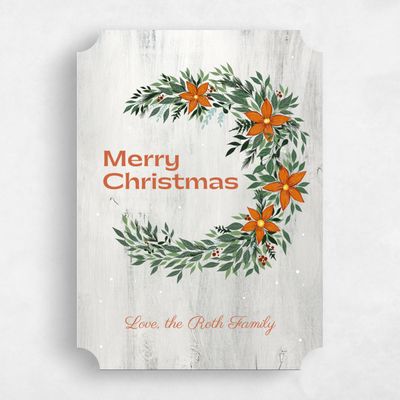 Orange Ticket Holiday Card - Cadman Classic