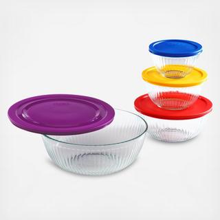 Sculptured 8-Piece Mixing Bowl Set