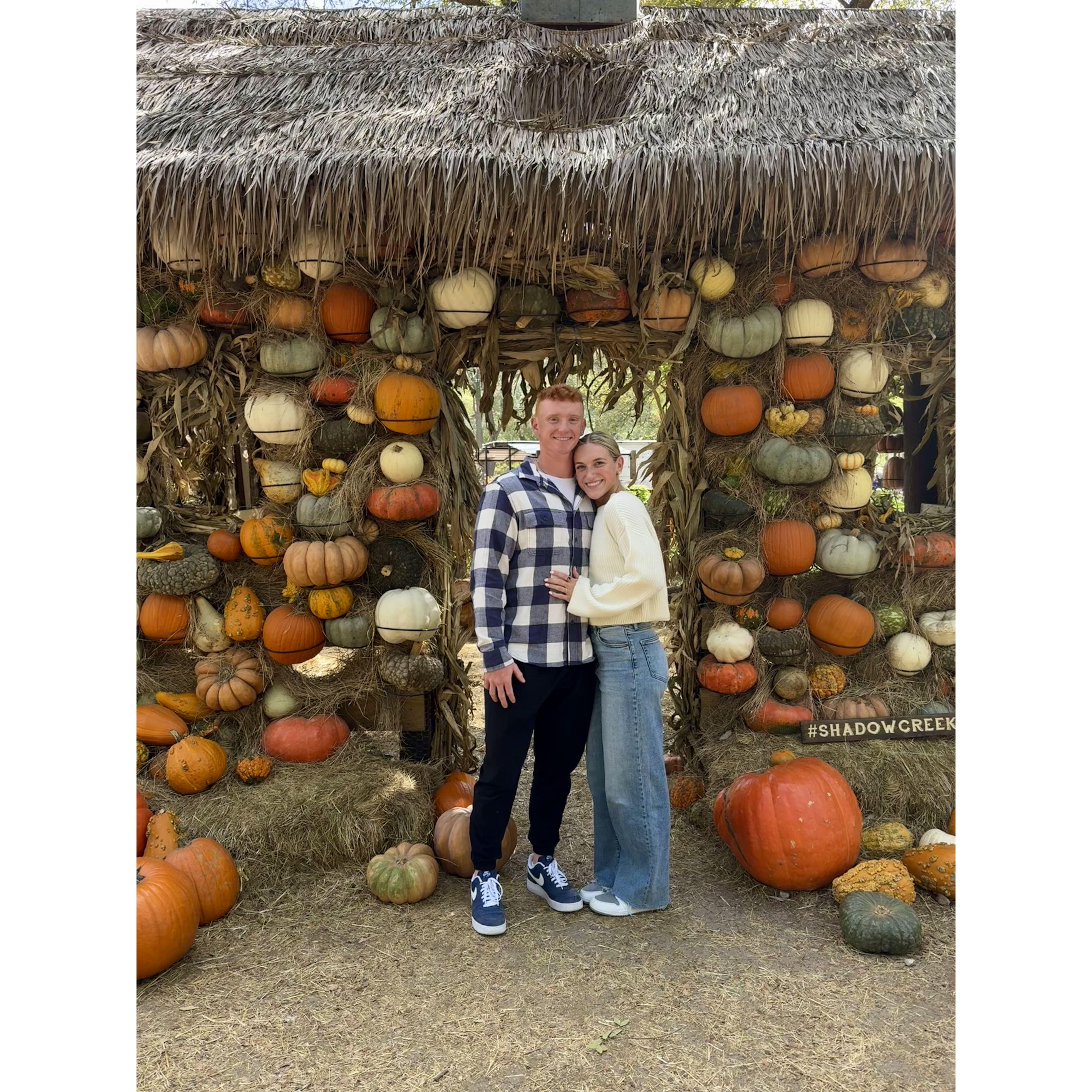Pumpkin patch date! Also the day Alex gave Eve her promise ring <3
