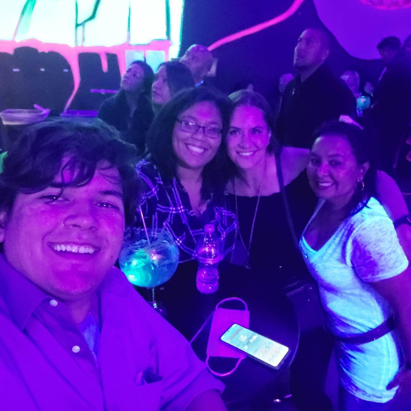 80s club with our moms!