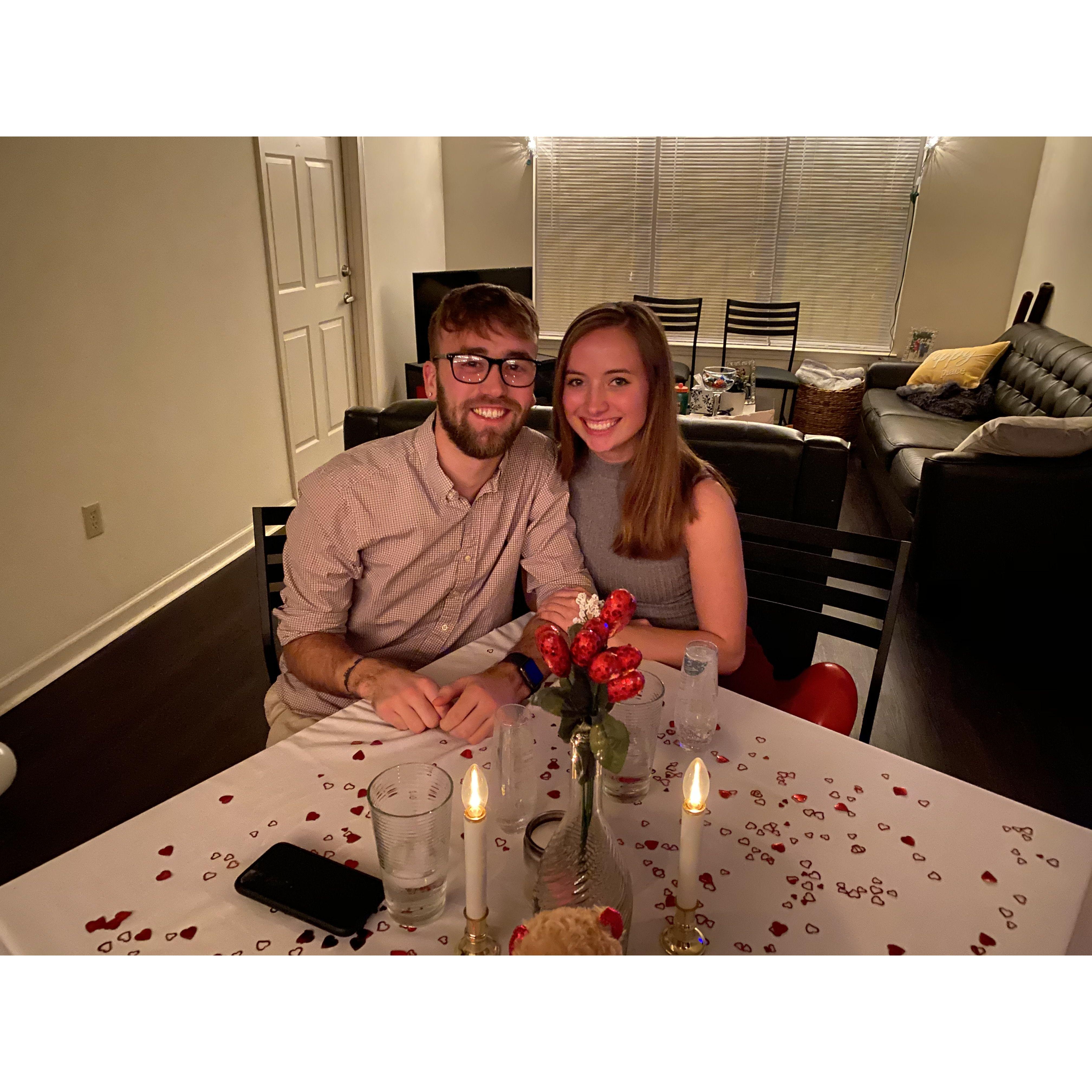 February 14, 2020 - First Valentine's day