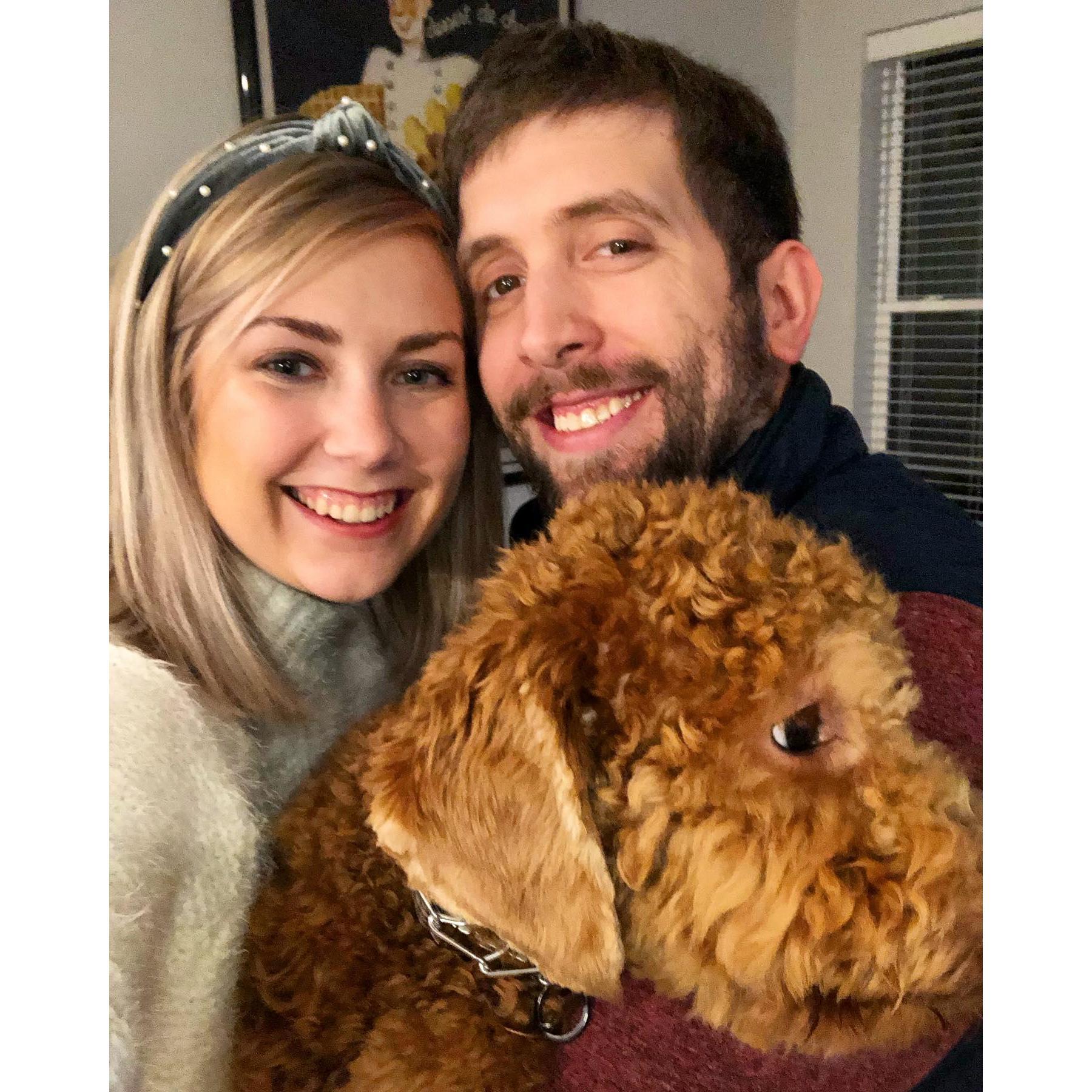 First Christmas with Tucker
