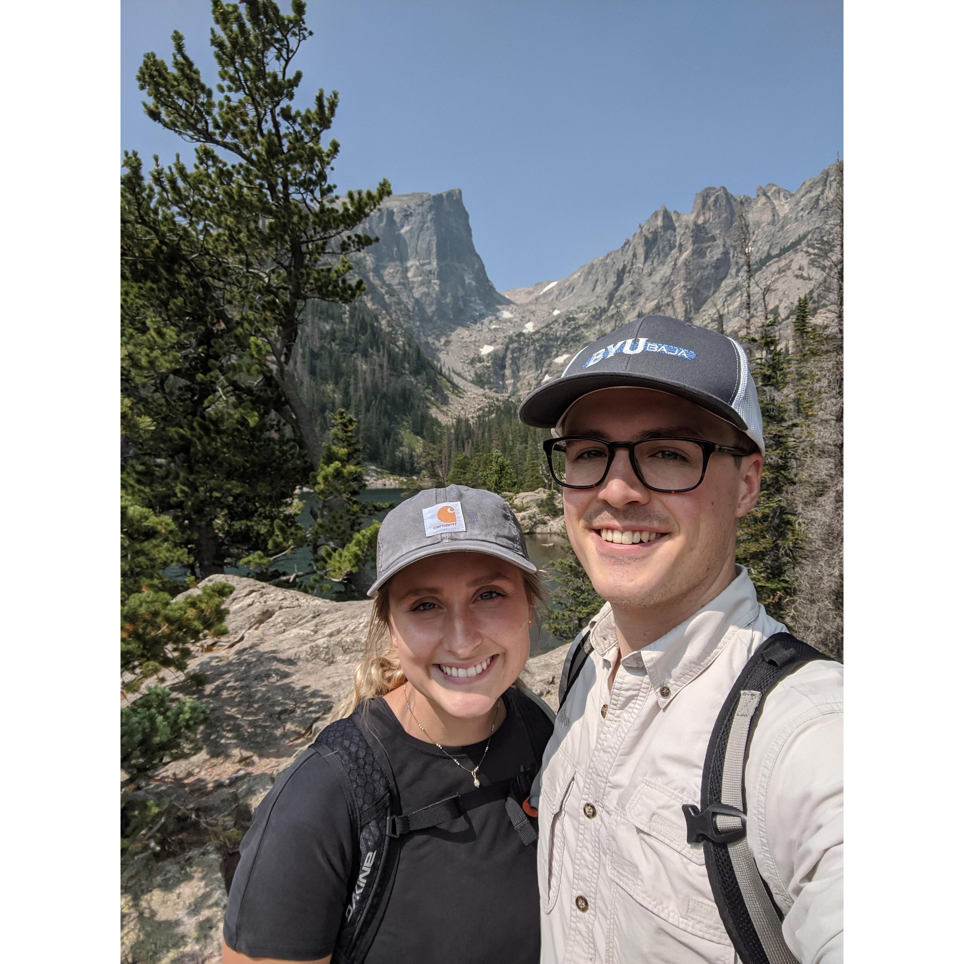 Hiking in Rocky Mountain National Park