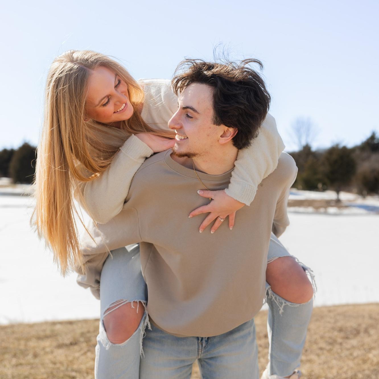 One of our favorite pictures from the proposal!