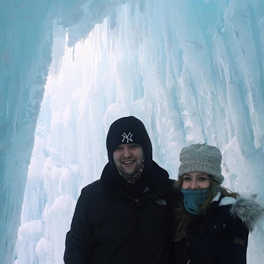 A trip to the Ice Castles in Lincoln, NH, January 2018.