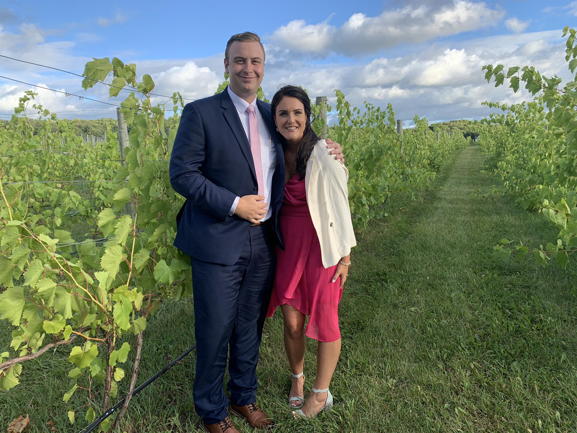 Celebrating a friends wedding!