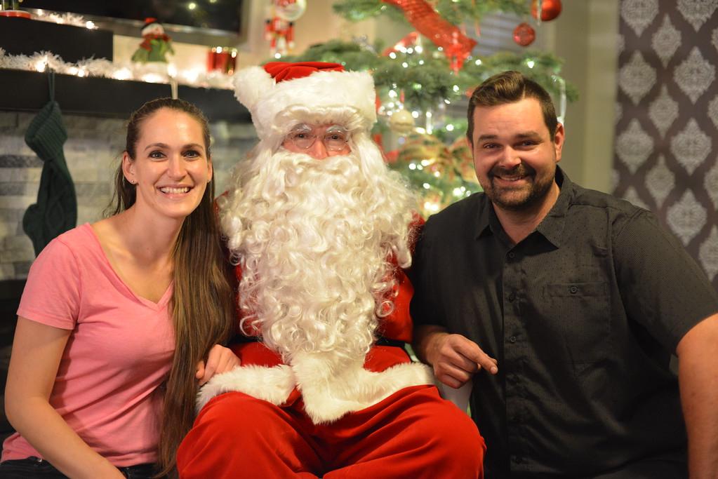 Merry Christmas!  Anyone recognize that Claus?