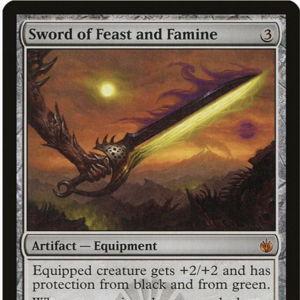 Sword of Feast and Famine - Magic: The Gathering