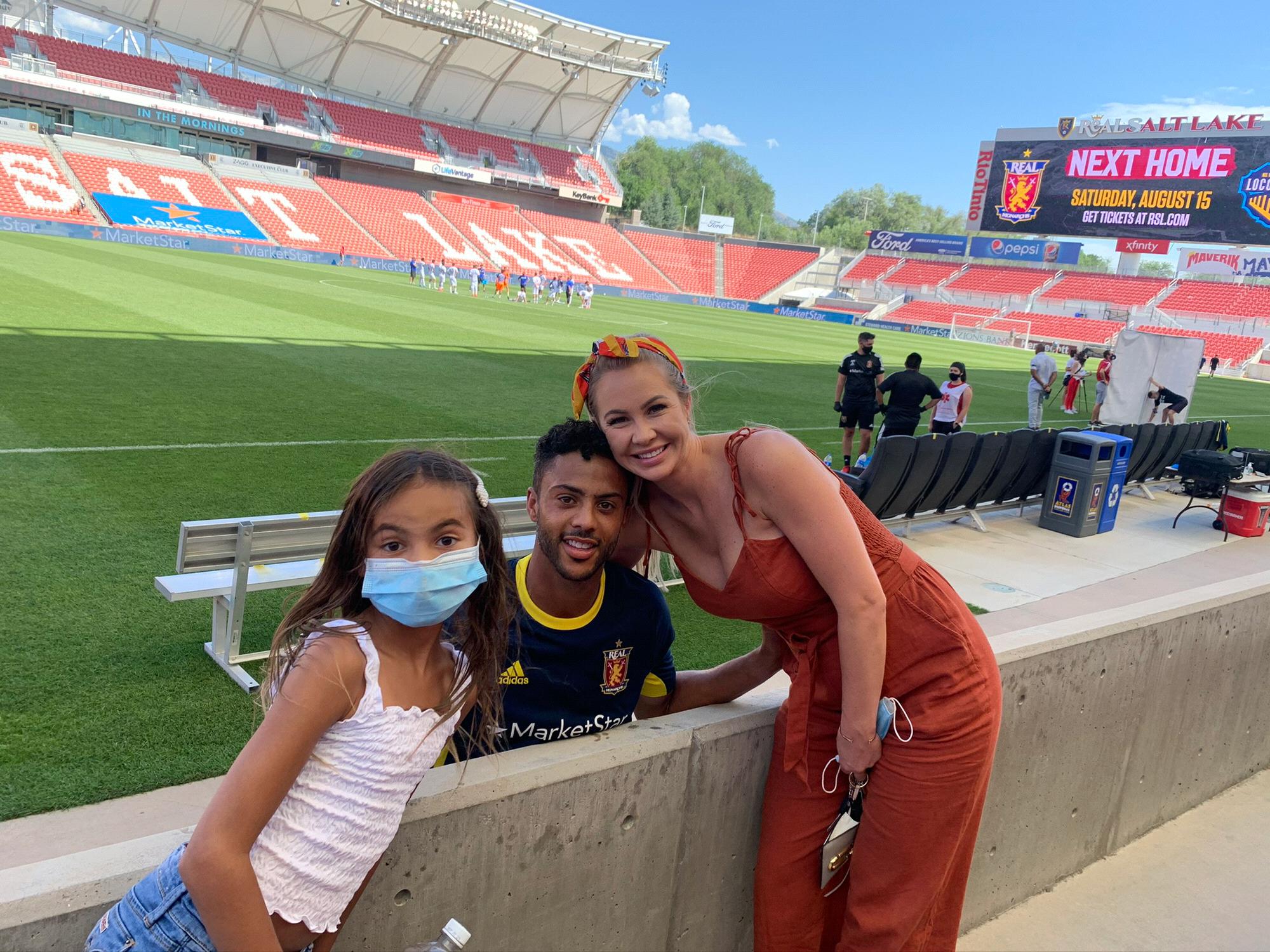 We supported our Tay Tay in his last year of playing soccer.