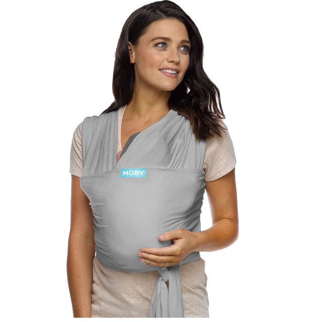Moby Classic Wrap Baby Carrier, Stone Grey