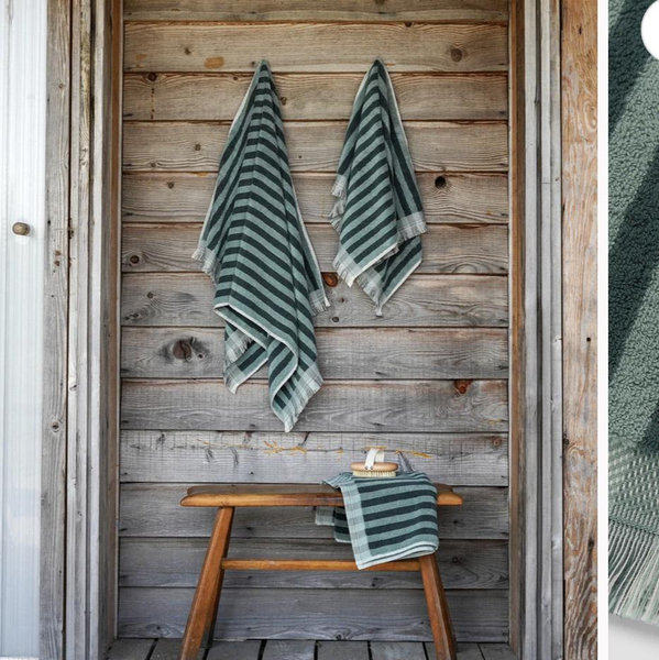 Smart Collection: Pembroke Stripe Cotton Towels