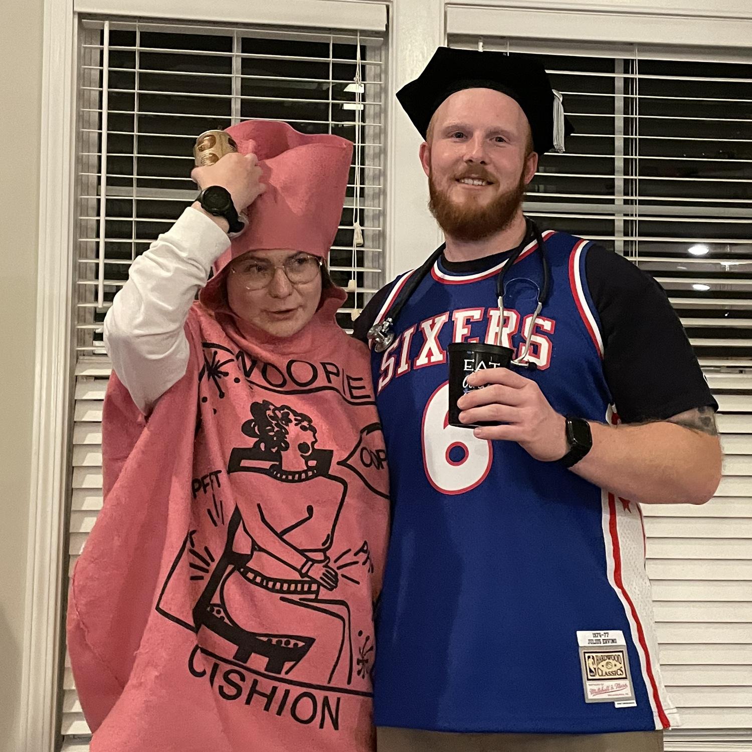 Dr J and his whoopee cushion