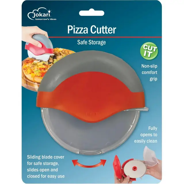 Jokari Unique Pizza Cutter - Effortlessly Slice and Enjoy Perfect Pizza Slices