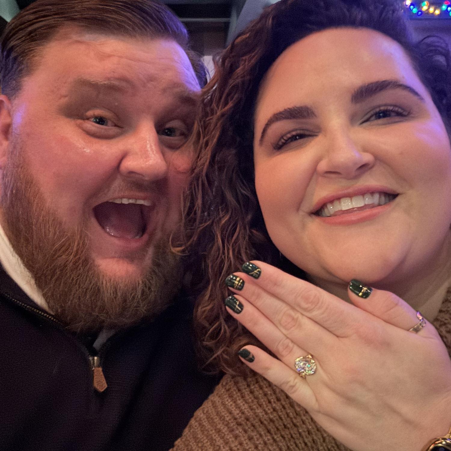 12/23/25. Engagement day at The Cavalier!