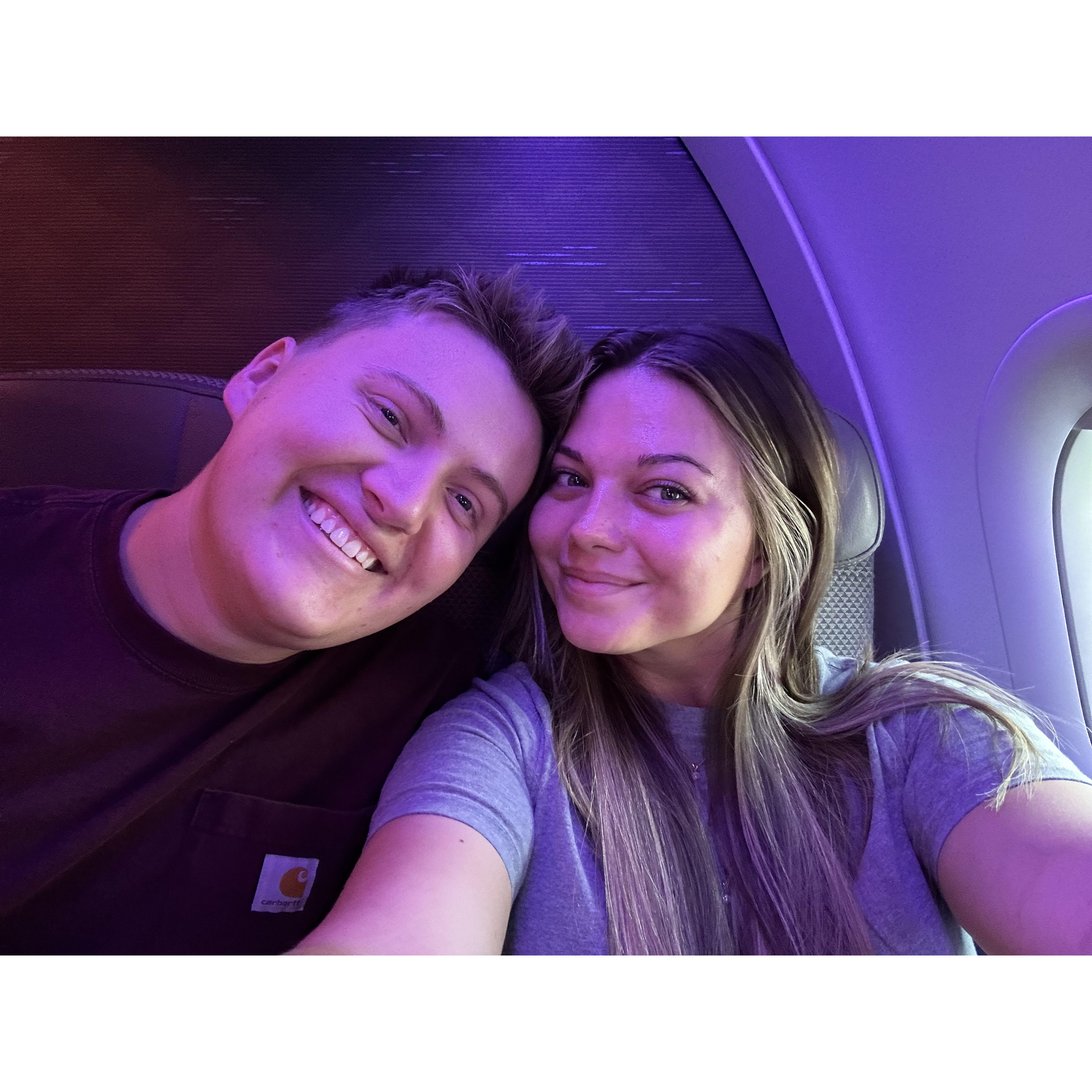 August 15th, 2024. On our way to Hawaii with our friends Grace and Gretchen!