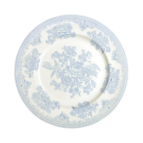 Dinner Plate: Asiatic Pheasants Blue by Burgess & Leigh