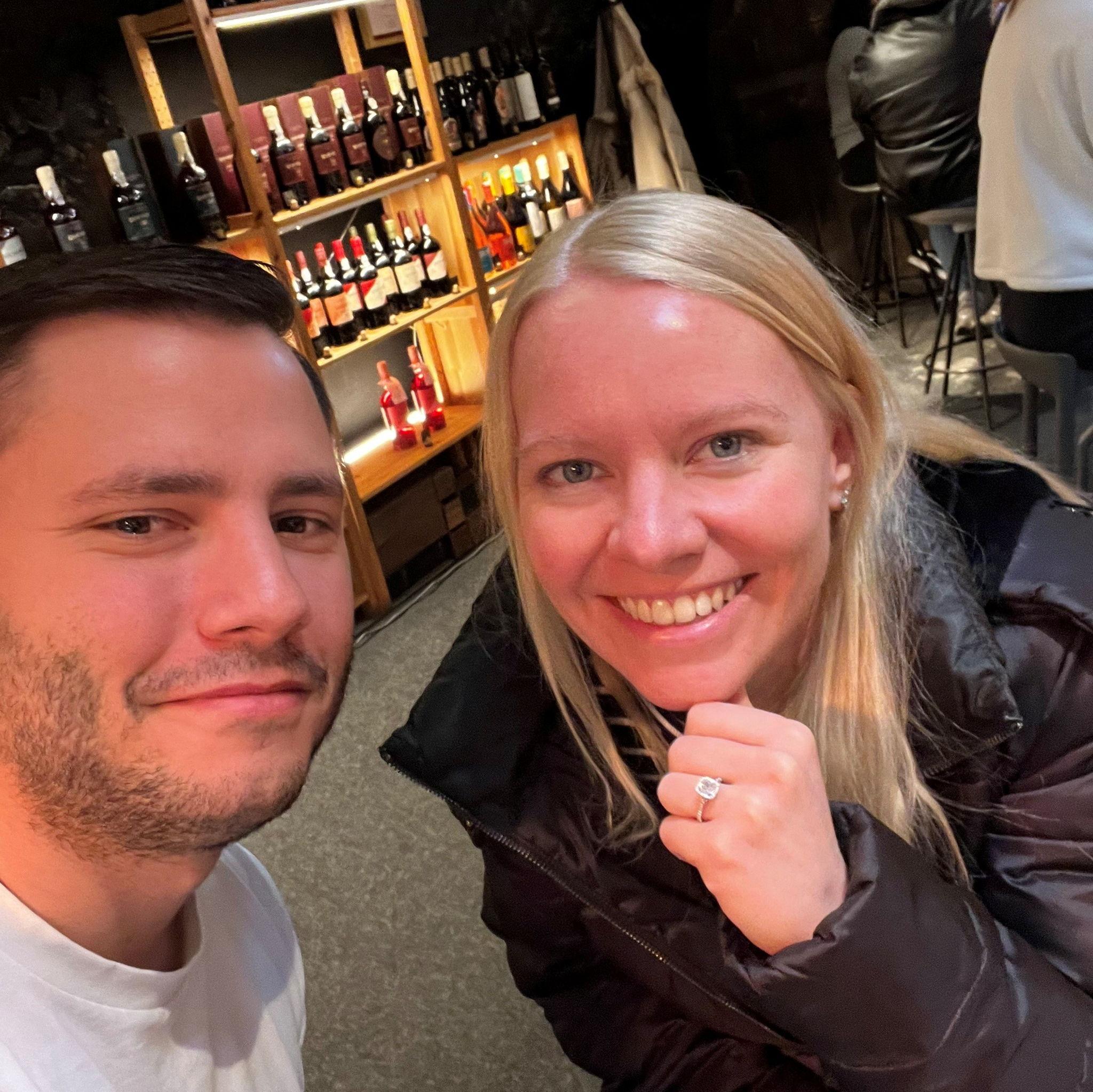We got engaged!