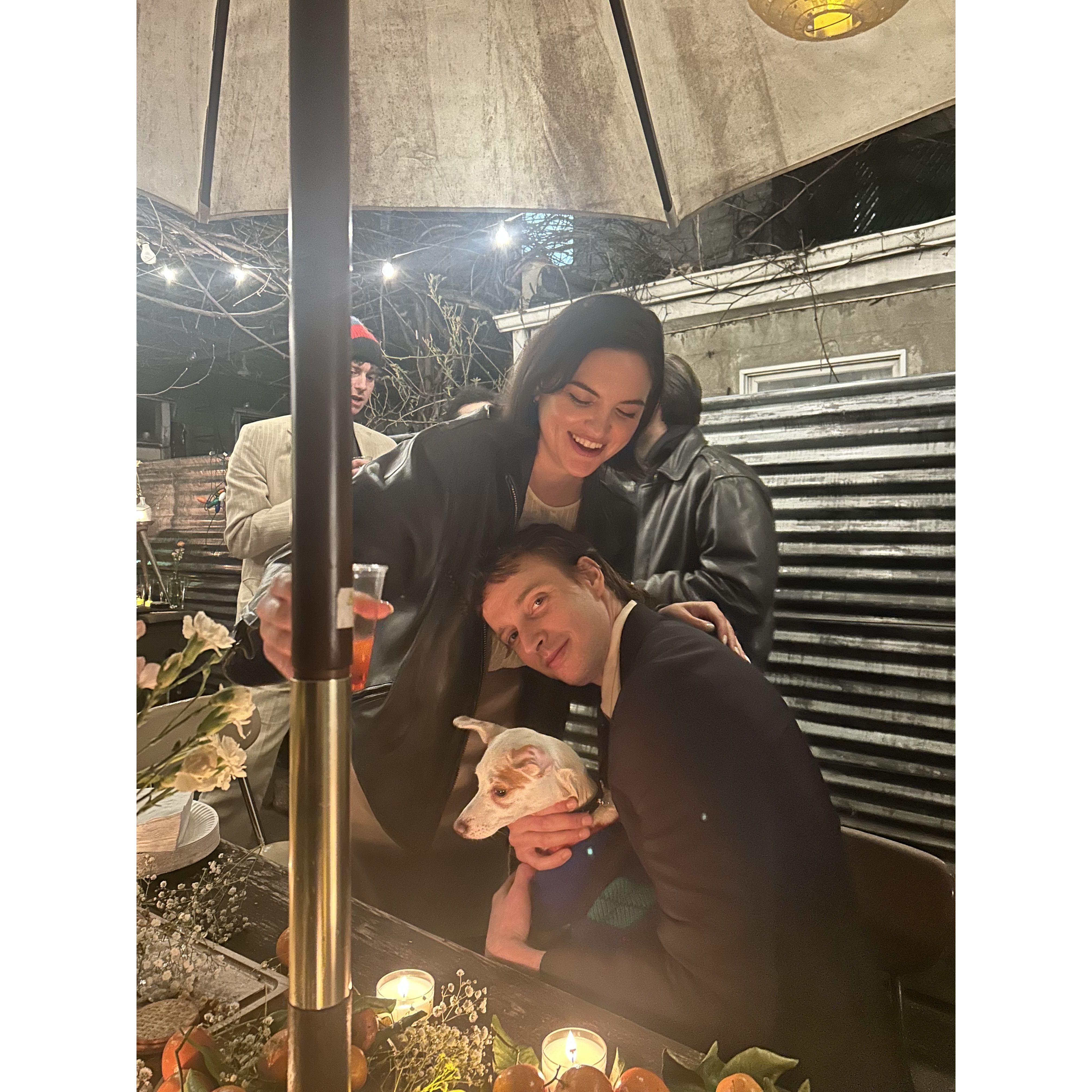 Engagement party at Bobby's, 2024