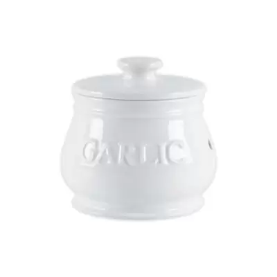 Everyday White® by Fitz and Floyd® Bistro Garlic Keeper