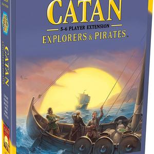 8 - 15 years - Catan: Explorers & Pirates 5-6 Player Extension 5th Edition