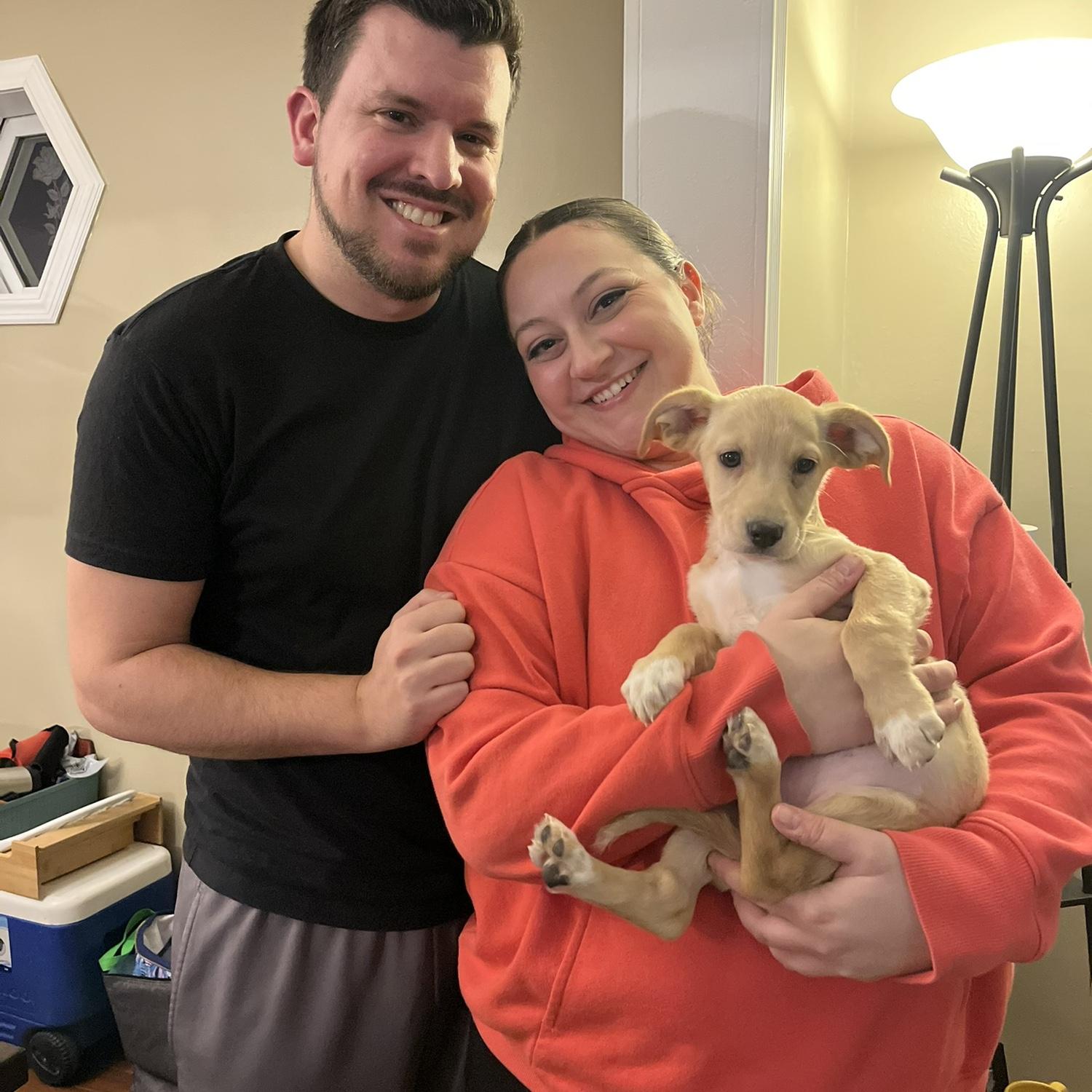Expanded our family by adopting Penny in January 2024