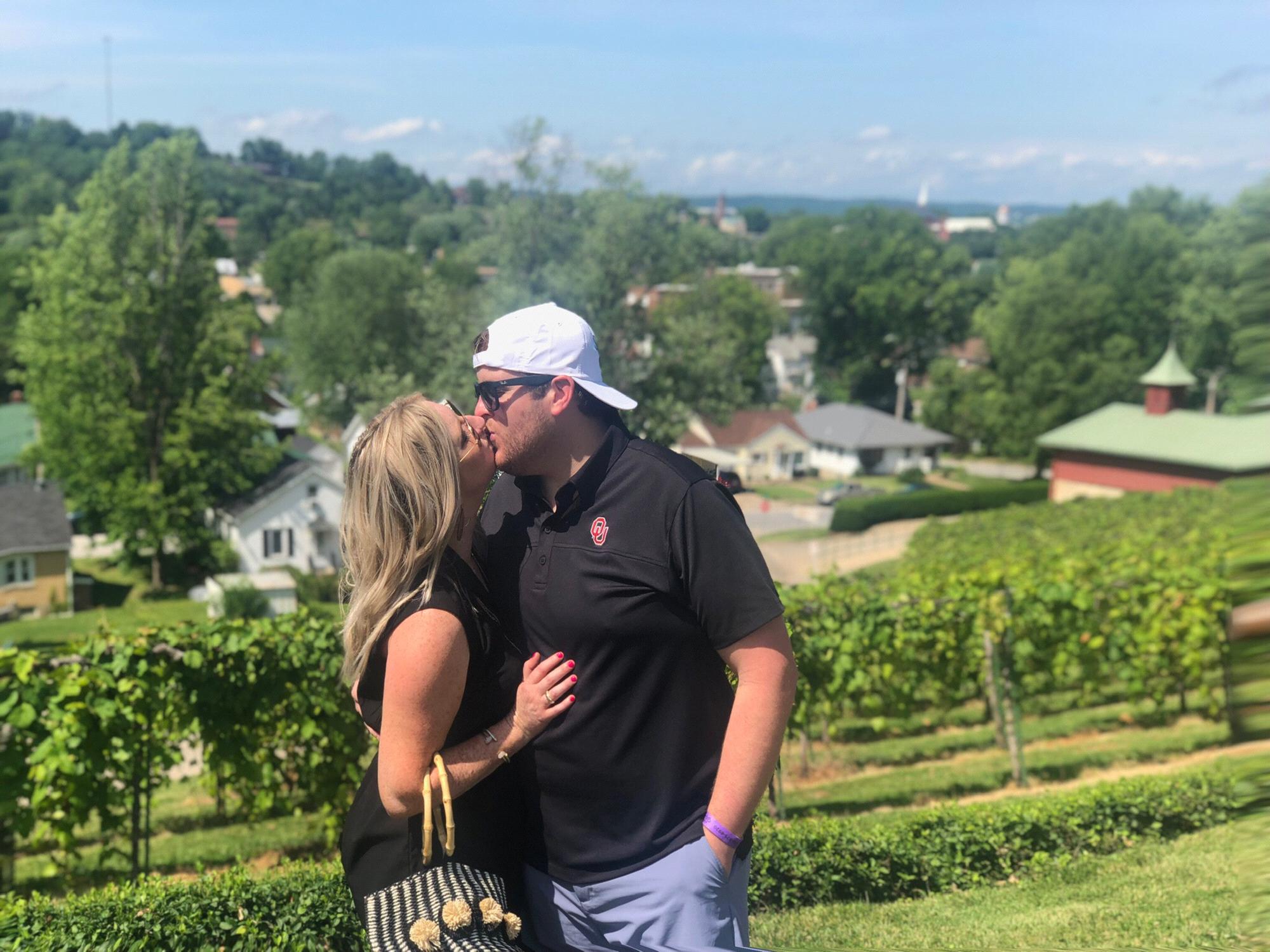 Annual trip to Hermann to drink some amazing (cough, cough) Missouri wine!