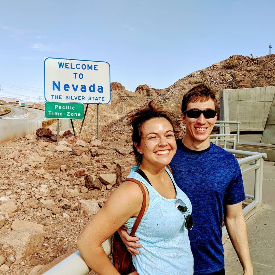 Kyle visiting Hoover Dam for the first time