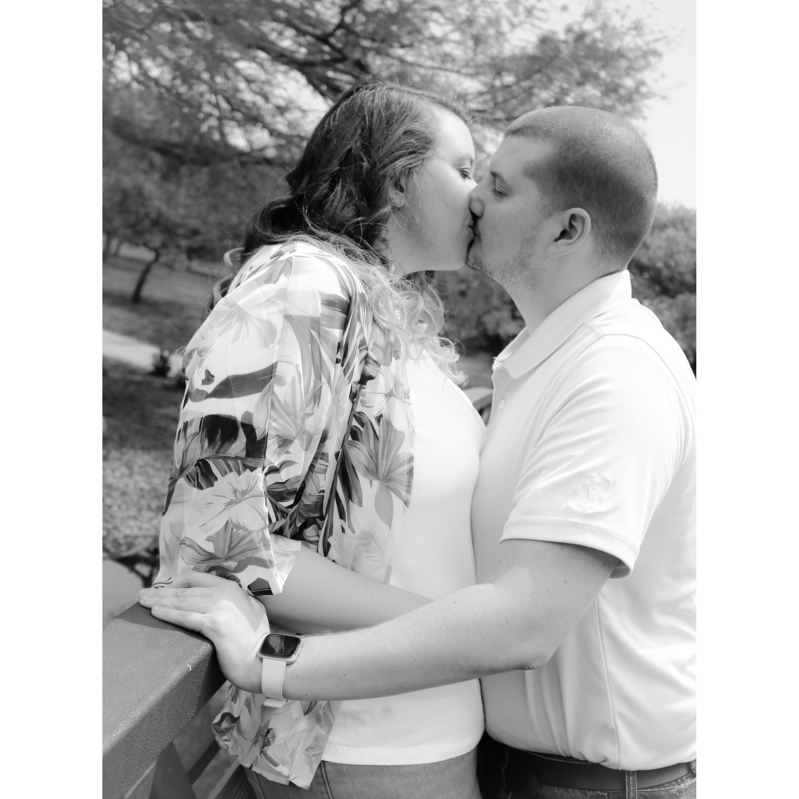 One of the photos from our engagement shoot 