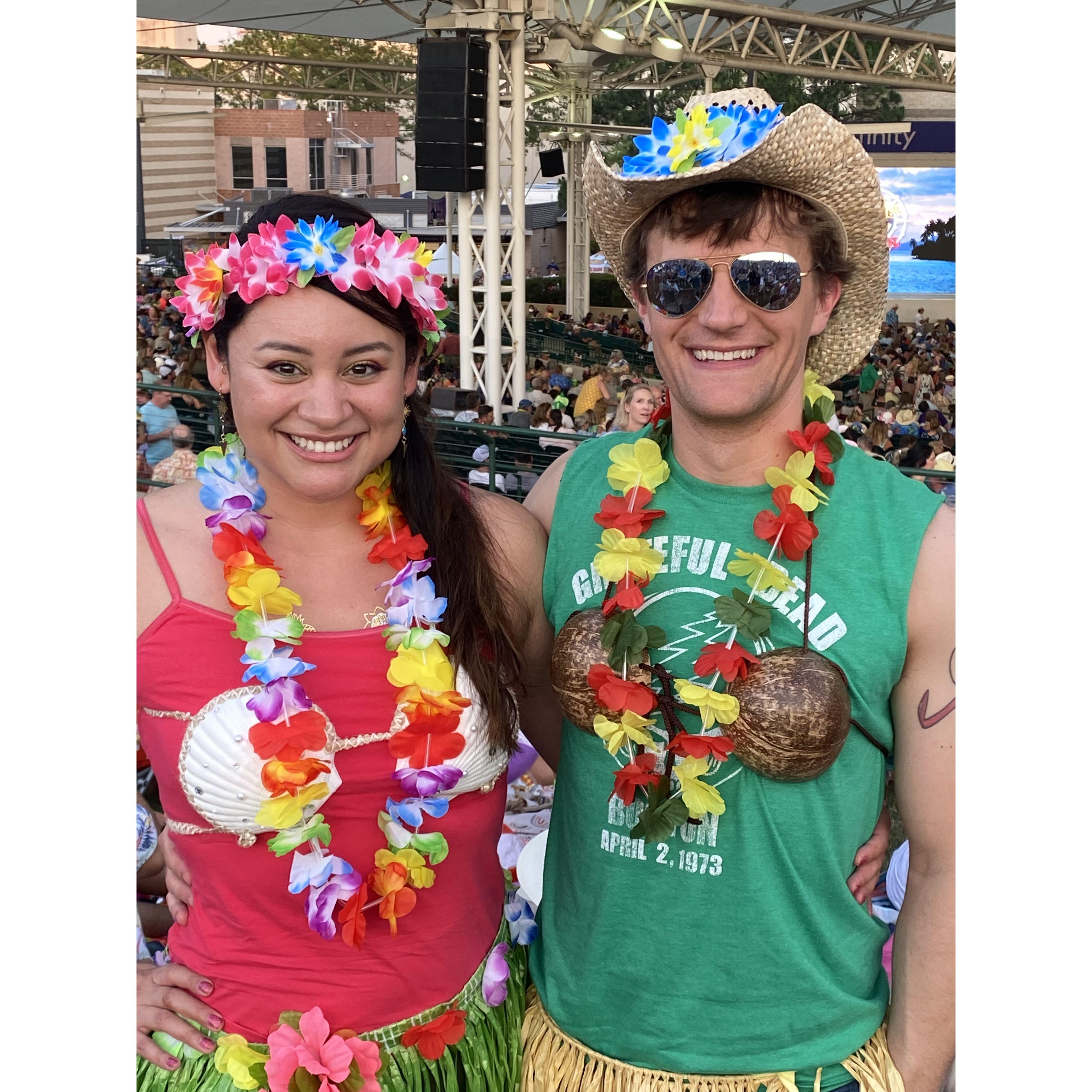 Our last Jimmy Buffett concert.