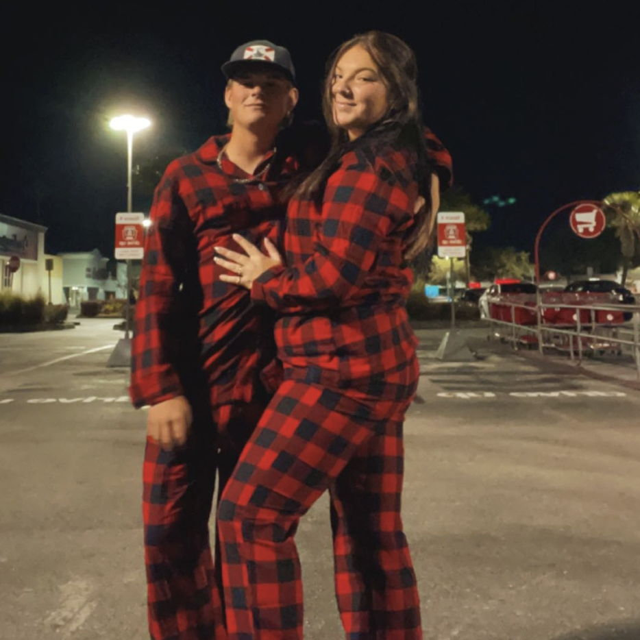 Matching Christmas PJ's